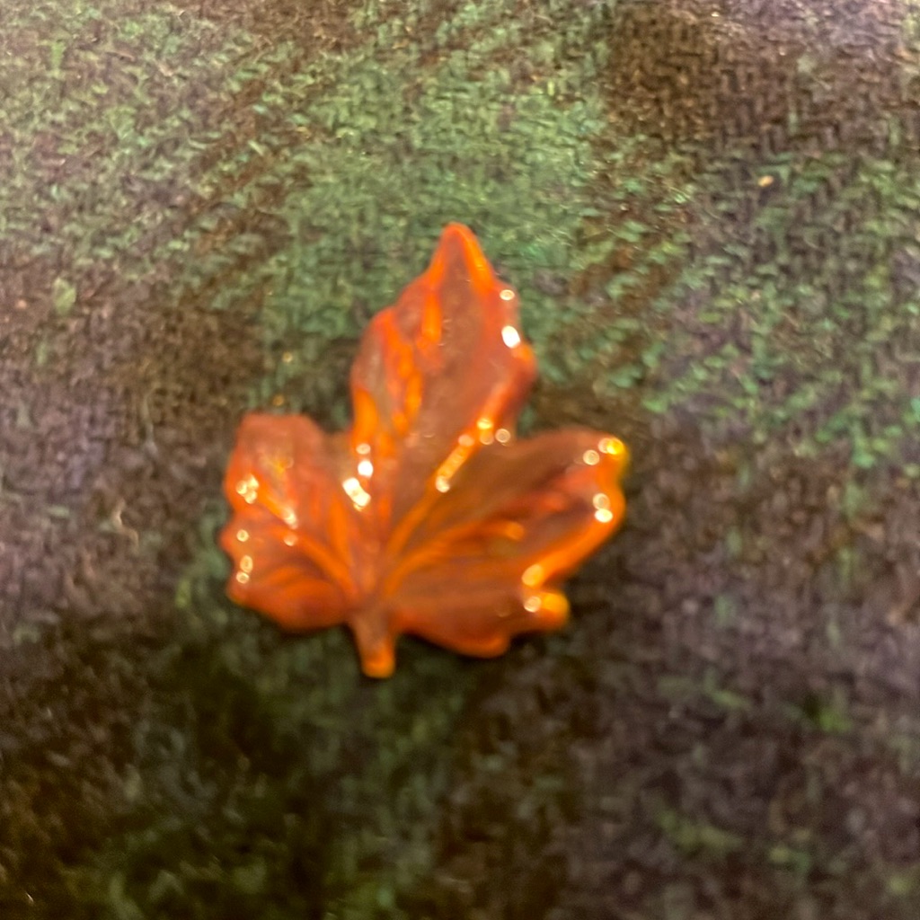 Fall Leaf Brooch.
